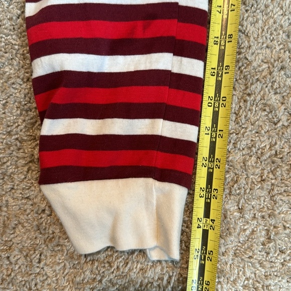 Old navy striped PRINTED THERMAL-KNIT ONE-PIECE PAJAMAS FOR WOMEN OLD NA… - Picture 5 of 8